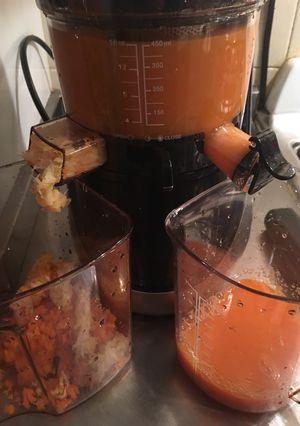 Una foto de Jugo de zanahoria