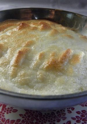 Una foto de Arroz con atún y choclo gratinados