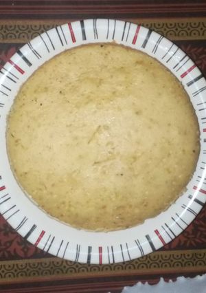 A picture of #first recipe challenge.. Vanila cake.