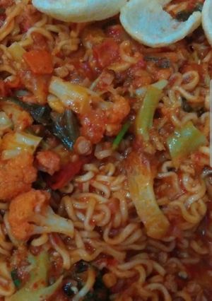 Foto resep Indomie selera pedas