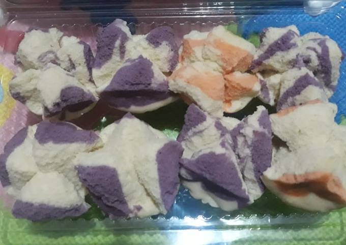 Bolu kukus mekar (1 telur)