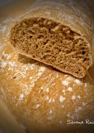 Una foto de 95.🍞Pan semiintegral de cerveza con amasado francés🍺
