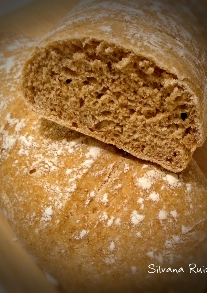 Una foto de 95.🍞Pan semiintegral de cerveza con amasado francés🍺