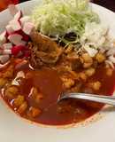 Pozole estilo mamá china