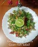 Goan fish salad 🥗🐟
