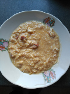 Una foto de Sopa de ajo
