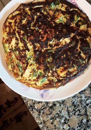 Una foto de Tortilla de zapallitos