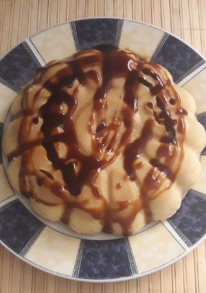 Foto principal de Flan de galletas al microondas