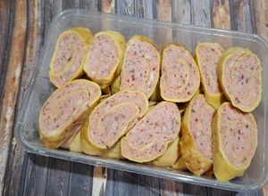 Foto resep Chicken Eggroll Bumbu Bratwrust (Frozen)