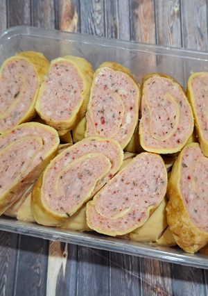Foto resep Chicken Eggroll Bumbu Bratwrust (Frozen)