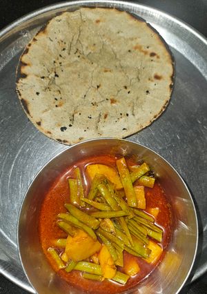 A picture of Guvar batata.