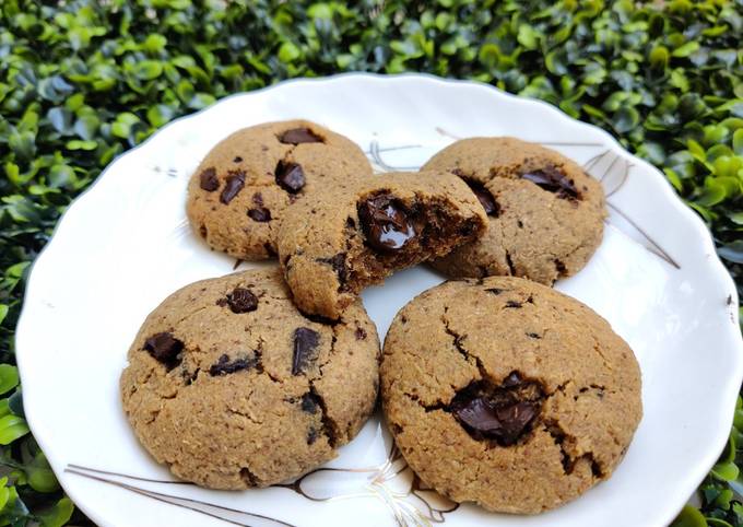 Flourless gluten free cookies (coconut chocolate cookies)