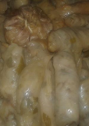صورة لوصفة ورق ملفوف باللحمه المفرومه