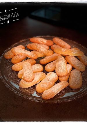 Une photo de Biscuits à la cuillère version Thermomix