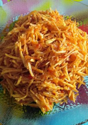 Foto resep Kering kentang pedas manis
