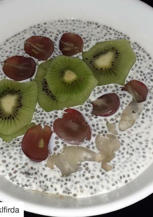 Foto resep Puding Chia Seed