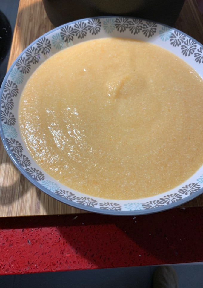 Una foto de Puré de verduras