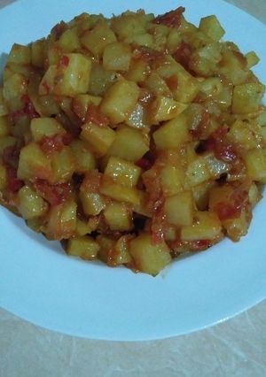 Foto resep Balado kentang pedas manis