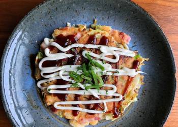 Easiest Way to Make Appetizing Okonomiyaki Japanese Savory Pancake