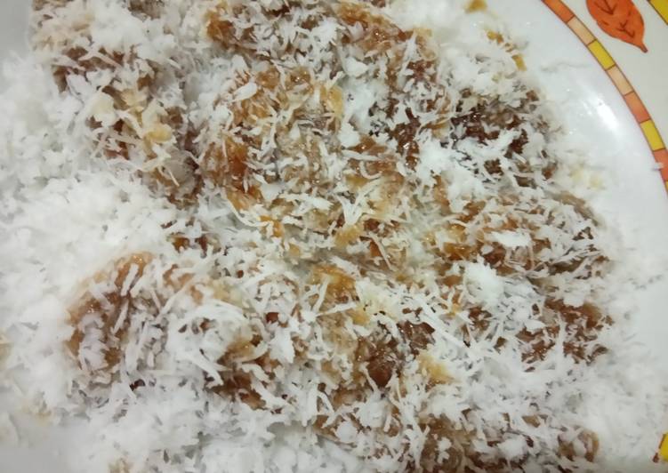 resep cara buat 149) Ongol-ongol Kue Keranjang (simple)