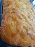 Torta invertida de manzanas económica y fácil