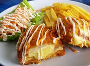 Gambar chicken cordon blue tanpa daging