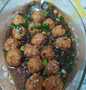 Langkah Gampang Menyiapkan Resep Vegan bakso tahu saus teriyaki yang Bikin Ngiler Anti Ribet, Mantap