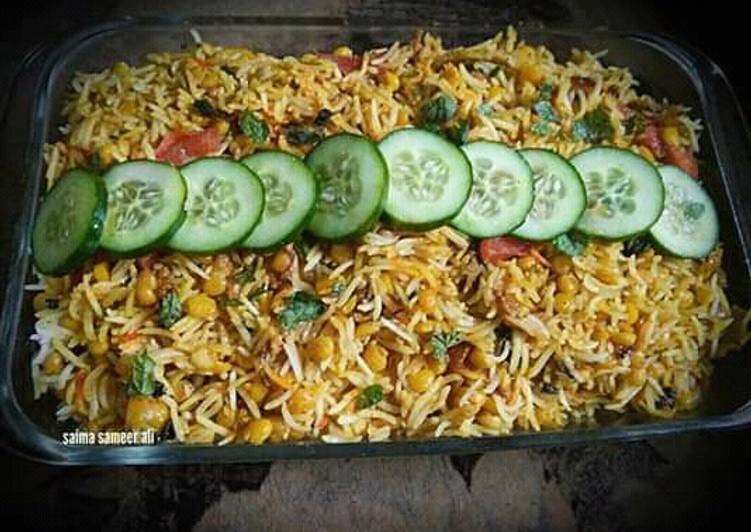 Recipe of Any-night-of-the-week Channa daal biryani #kobabandcookpad #cookpadapp