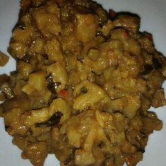 A picture of Scented plantain porridge.