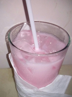 Foto resep Es Yoghurt Sirup Mawar