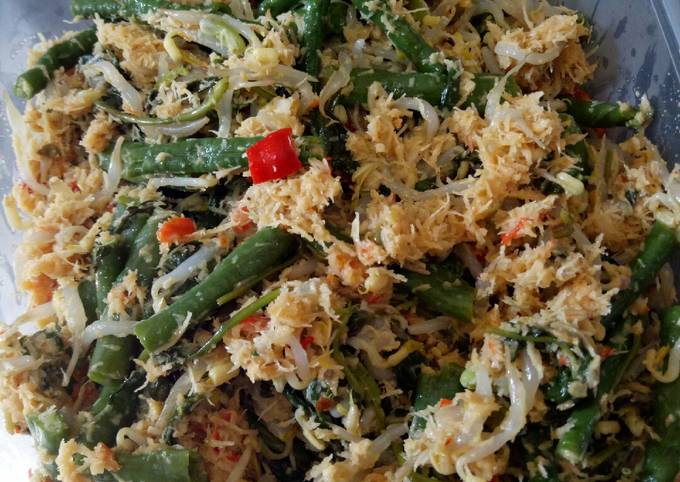 Resep  bikin Urap yang nagih banget