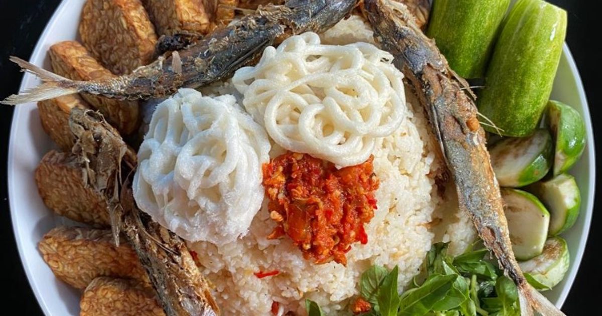 Nasi Liwet teri Medan