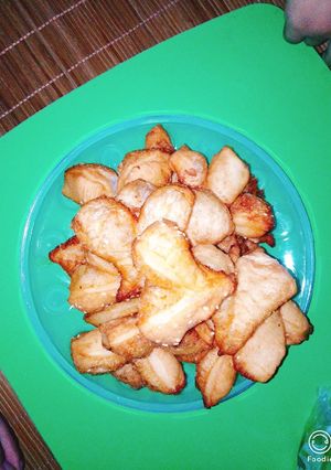 Hình của món Quẩy đùi gà.