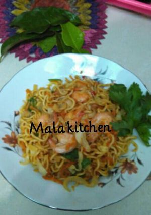 Foto resep Mie goreng udang