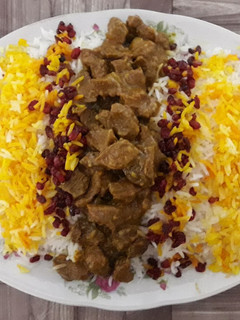 عکسی از دستور قیمه نثار بی خلال و.