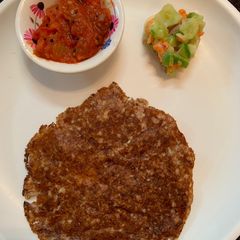 A picture of Gluten free flat bread.