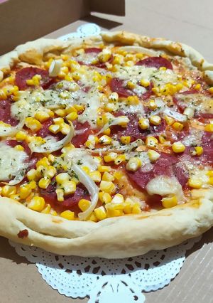 Foto resep Pizza Tanpa Ulen, Tanpa Proofing [Source: Chef Devina Hermawan]