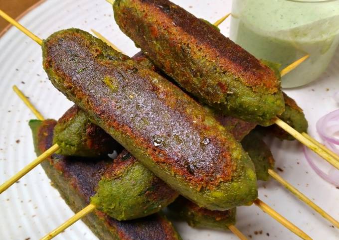 Hara Bhara Seekh Kebab