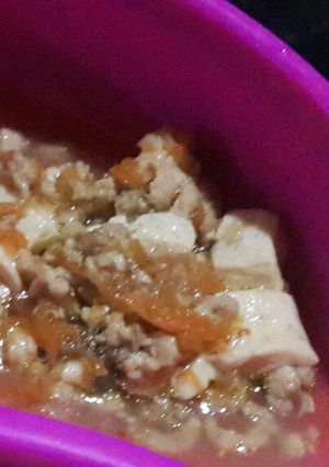 Foto resep Tofu Ayam Cincang bumbu kuning-MPASi 9bulan