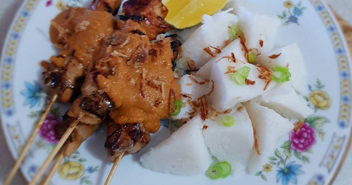 Sate Ayam (chicken Satay With Peanut Sauce) Recipe By Kezia's Kitchen 👩 