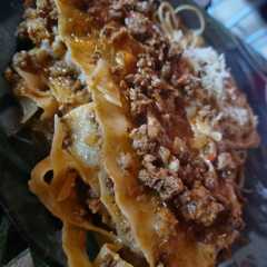 Una foto de Lasagna de carne picada(relleno)