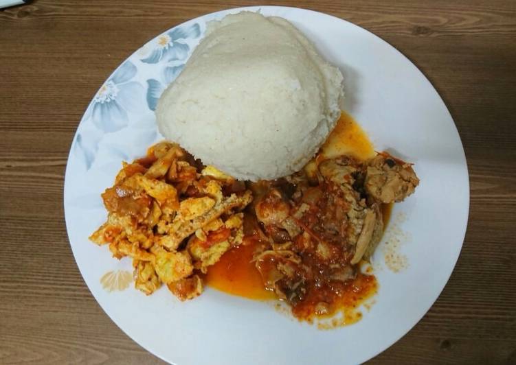 Simple Way to Prepare Award-winning Ugali mayai