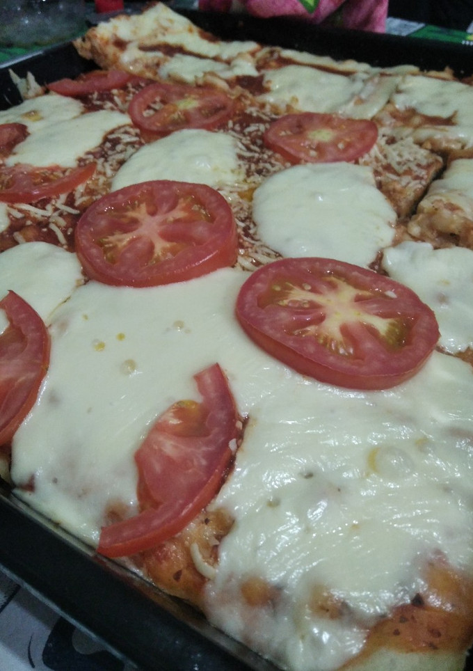Una foto de Masa líquida para pizza