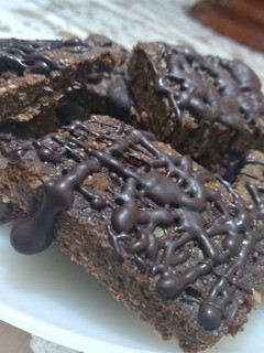 Una foto de Brownie saludable sin azúcar