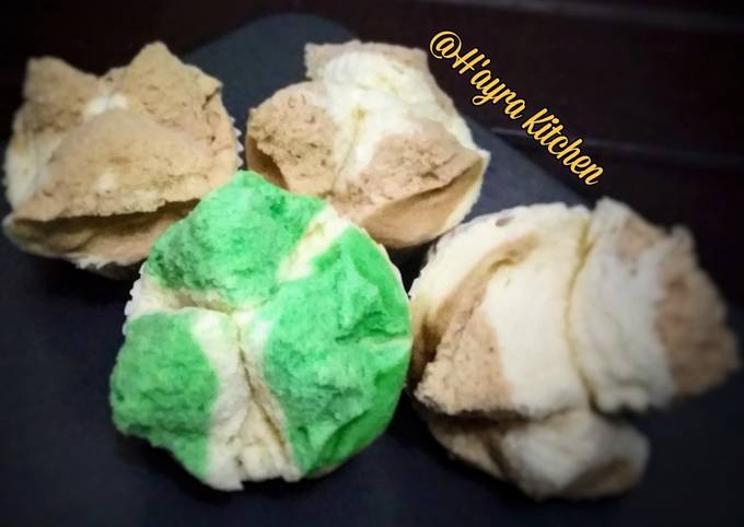 Bagaimana Menyiapkan Bolu Kukus Ketawa All in One No Soda yang Enak