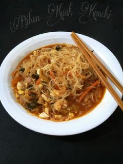 Foto resep Bihun Kuah Kimchi