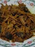 Krawu daging babat khas gresik