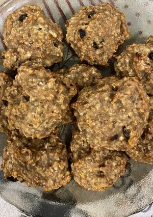 Una foto de Galletas de banana y avena 🍌