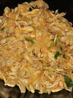 Foto resep Ayam Suir pedas (bahan isian)