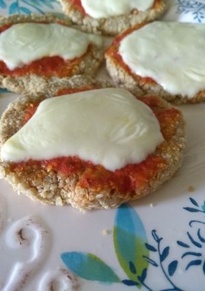 Una foto de Pizza de avena